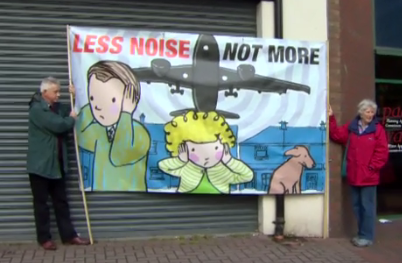 Belfast city protest less noise not more