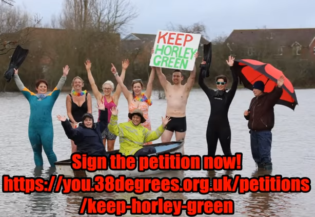 Horley business park sign the petition